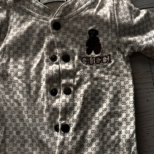 Gucci baby romper 0-3 months