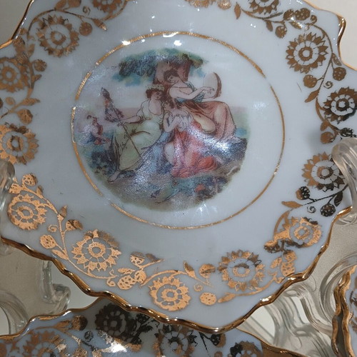 Prima Porcelain STC dessert plates set of 6, like new