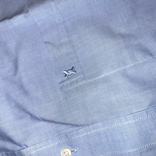 Men's shirt the Bostonians like new, blue, size L
