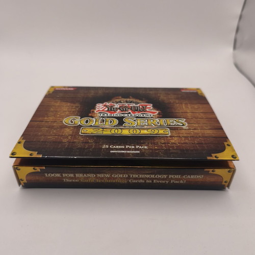 Yu-Gi-Oh! TCG Gold Series 2009 empty booster box used