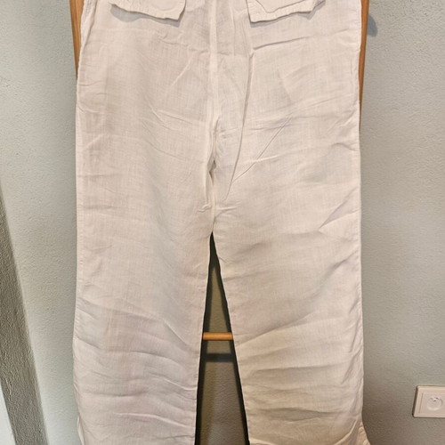 BSB white linen pants used