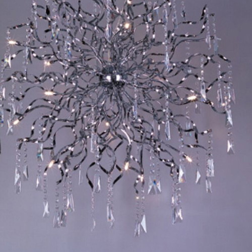 Ceiling light new large with crystals