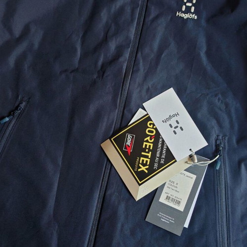 Haglöfs Betula GTX Man Jacket new, size S/M, blue