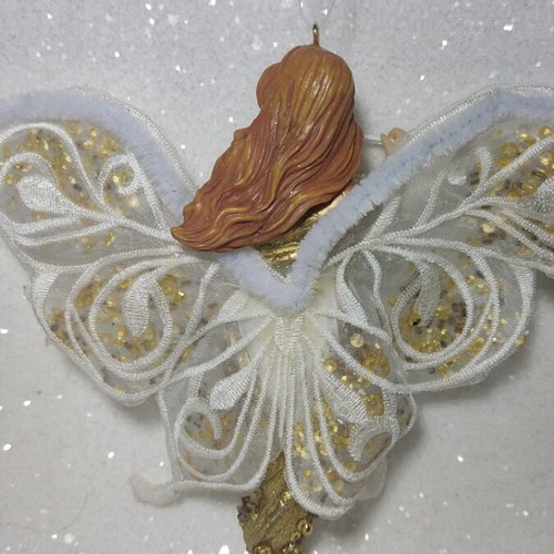 Angel Christmas hanging ornament
