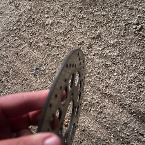 Crypton X brake disc used