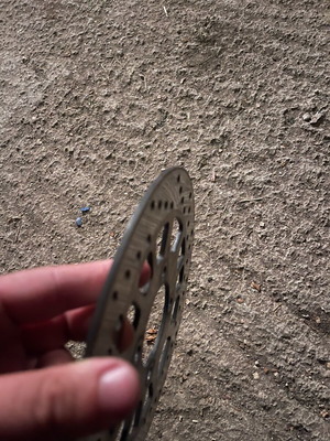 Crypton X brake disc used
