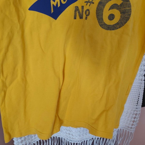 Superdry men's cotton T-shirt XL, yellow