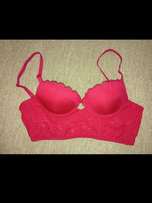 Primark red bra 70B new
