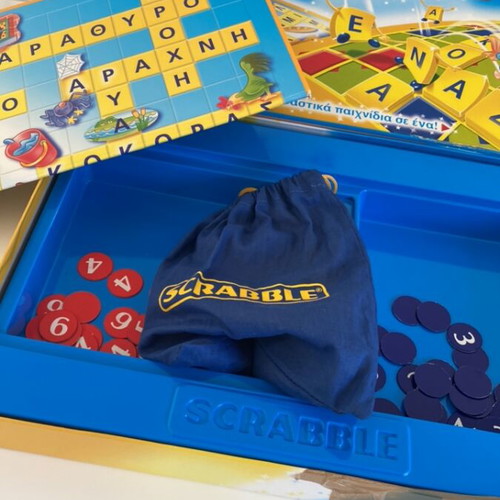 Junior Scrabble vintage board game