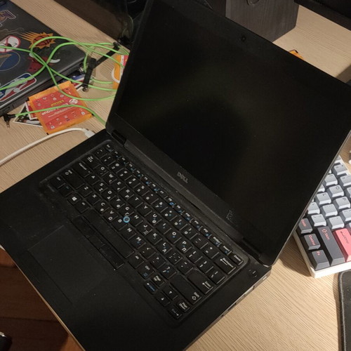 Dell Latitude laptop used, for parts or repair without RAM and SSD