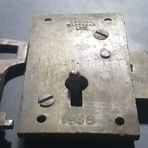 Brass hardware items used, collectible set