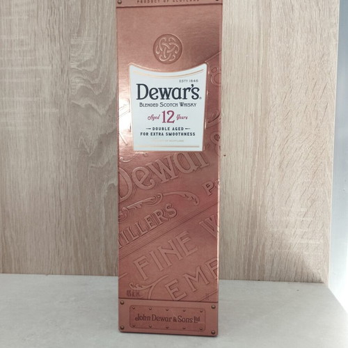 Dewar's 12 Years Blended Scotch Whisky 1 Liter sealed with box