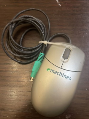 Wired PS/2 Mouse Sysgration SAGM002 used, vintage retro