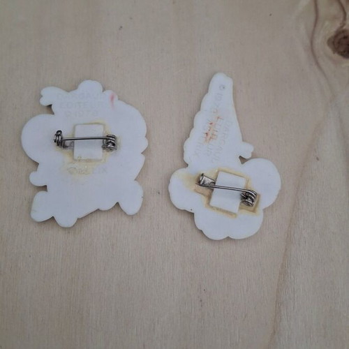 Asterix and Obelix pins, colorful