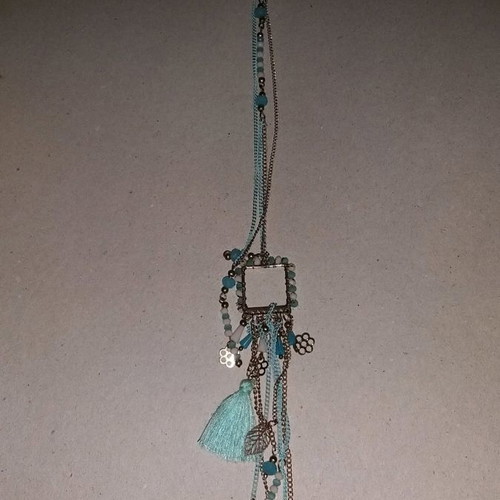 Necklace used with decorative elements
