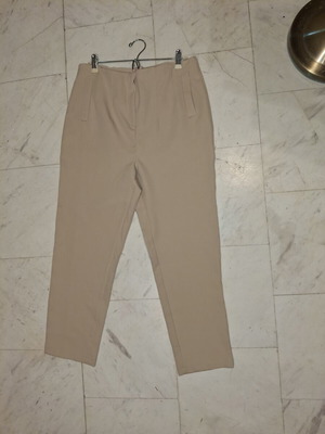 Trendyol high-waist pants new, beige, size L