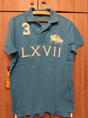 Polo Ralph Lauren shirt size M turquoise like new