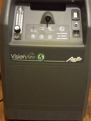 VisionAire 5 oxygen concentrator like new
