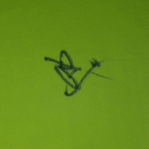 Children's football jersey used, signed, number 12