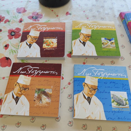 Nik. Tselementes Authentic Recipes Cookbook Collection, 10 Volumes, like new