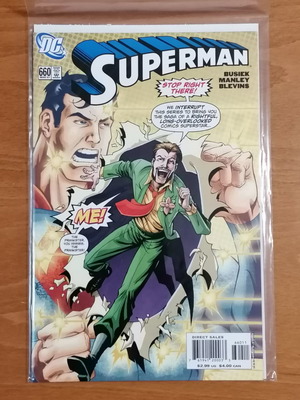 Superman vol.1 #660 DC comics μεταχειρισμένο