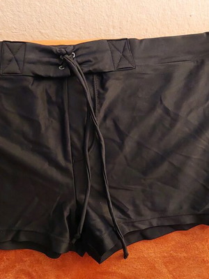 Shorts leggings used, black, size S