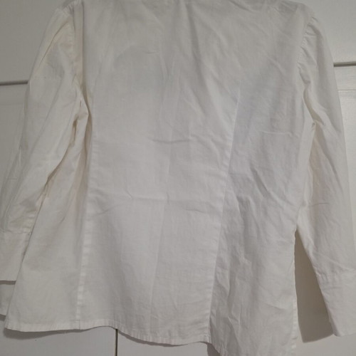 Bill Cost women's white shirt limited edition medium new with sequins