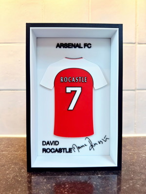 David Rocastle #7 συλλεκτικό με λογότυπο Arsenal FC