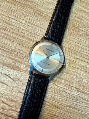 Citizen Deluxe Vintage ρολόι χειρός σαν καινούργιο με καινούργιο δερμάτινο λουράκι