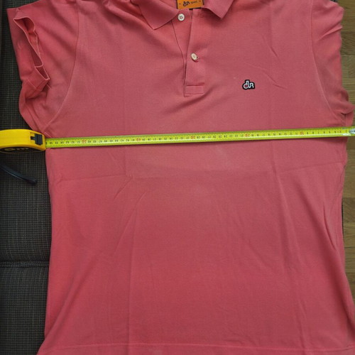 Dur Polo Shirt used, short sleeve, size L, watermelon color