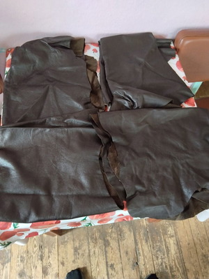 Genuine Lamb Leather cut factory new