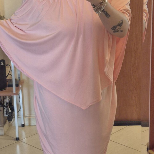 Dress new, pink, size XL 42 14