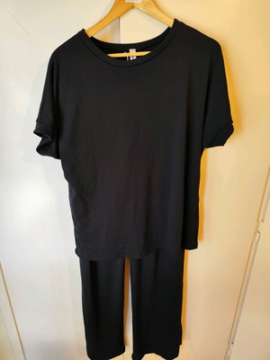 Σετ ριπ καινούργιο, μαύρο, one size, άνετο και δροσερό