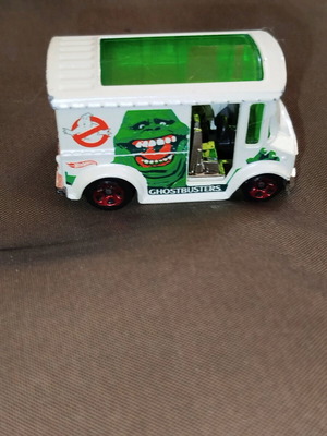 Mattel Hot Wheels 2016 Ghostbusters Slimer Bread Box Delivery Truck μεταχειρισμένο