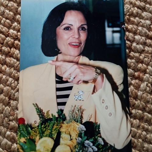 Miss Universe 1964 Korina Tsopei photo like new, 21.5x15 cm