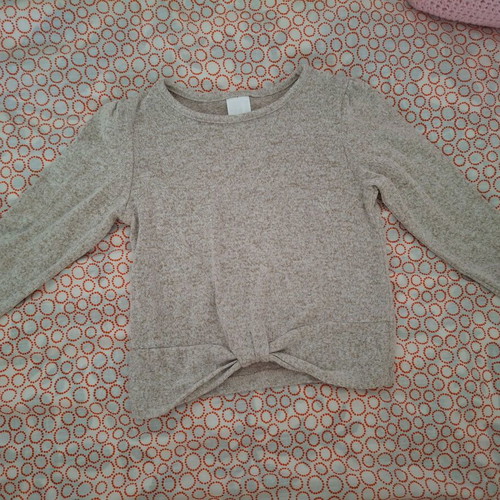 Girls' blouses used, pack of 3, spring-autumn, size 98-104 cm