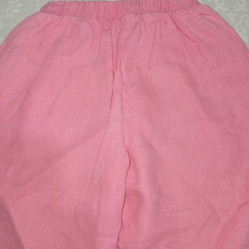 Pink Yell Oh! Girls' Pants like new, wide legs, linen blend