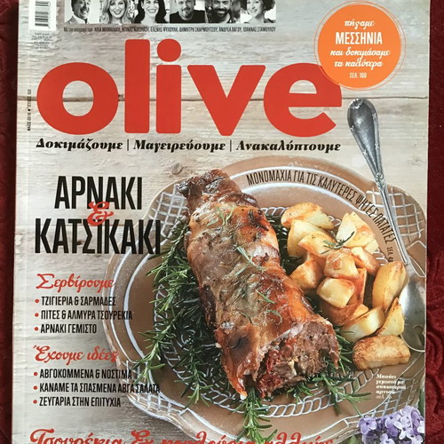 Olive magazines like new, pack of 10 issues