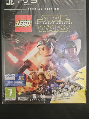Lego Star Wars The Force Awakens PlayStation 3 game like new with extra figure
