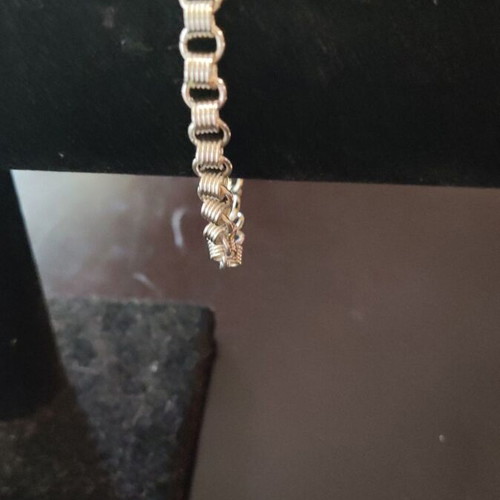 Silver 935 chain bracelet new, length 19.5cm