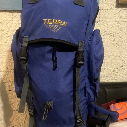 Terra hiking backpack 75-85 liters used