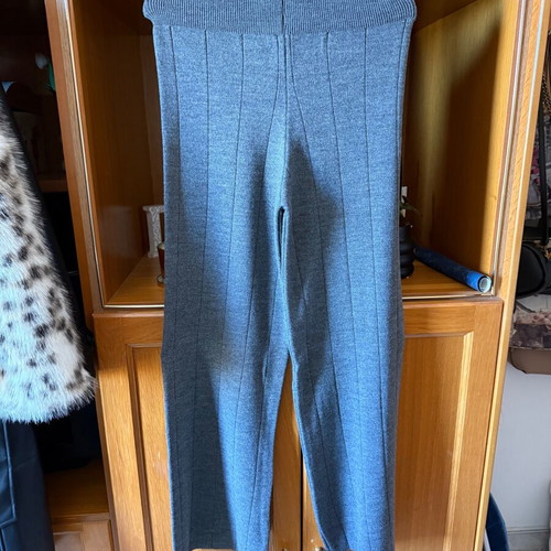 Knitted gray spring set new one size