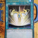 Xyz Change Tactics Continuous Spell σαν καινούργιο, Yugioh
