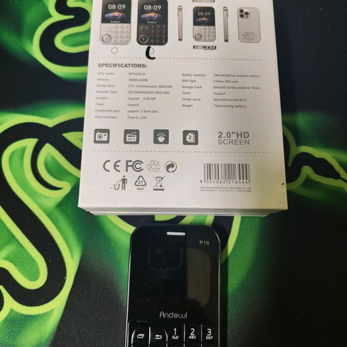 Andowl P16 Mini Dual SIM 2G Mobile Phone new