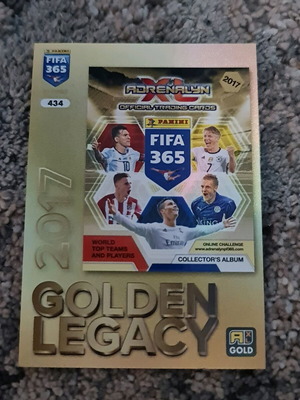 Golden Legacy 2017 Fifa 365 2025 collectible card like new