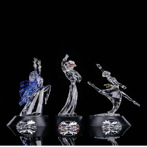 Swarovski SCS Magic of Dance Collectible Set like new with boxes and bases