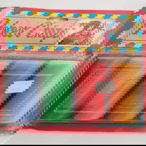 Μάρκες για πόκερ σαν καινούργιες, 2 συσκευασίες των 100 τεμαχίων