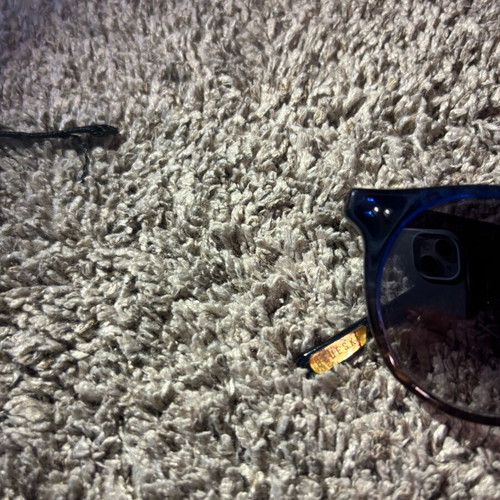 Blue Sky sunglasses like new, black and blue