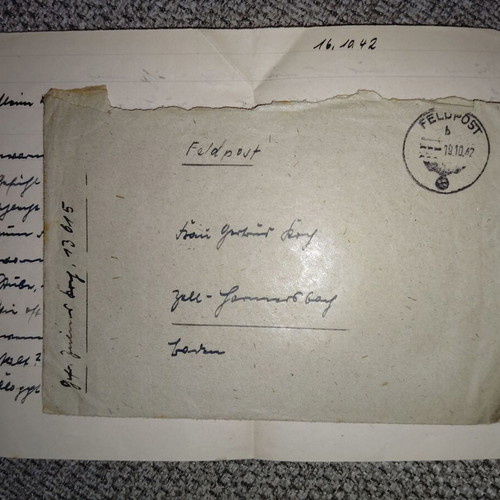 Set of 2 Feldpost Letters 1942, new