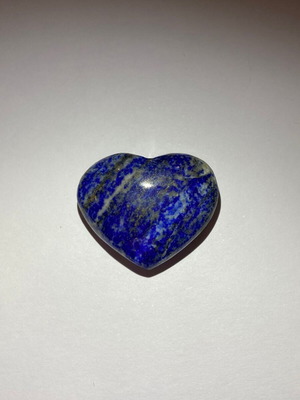 Polished Lapis Lazuli Heart AA Quality, Natural, Handmade